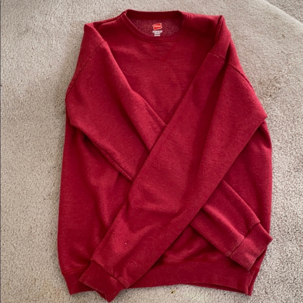 HANES PREMIUM LONG SLEEVE SWEATSHIRT